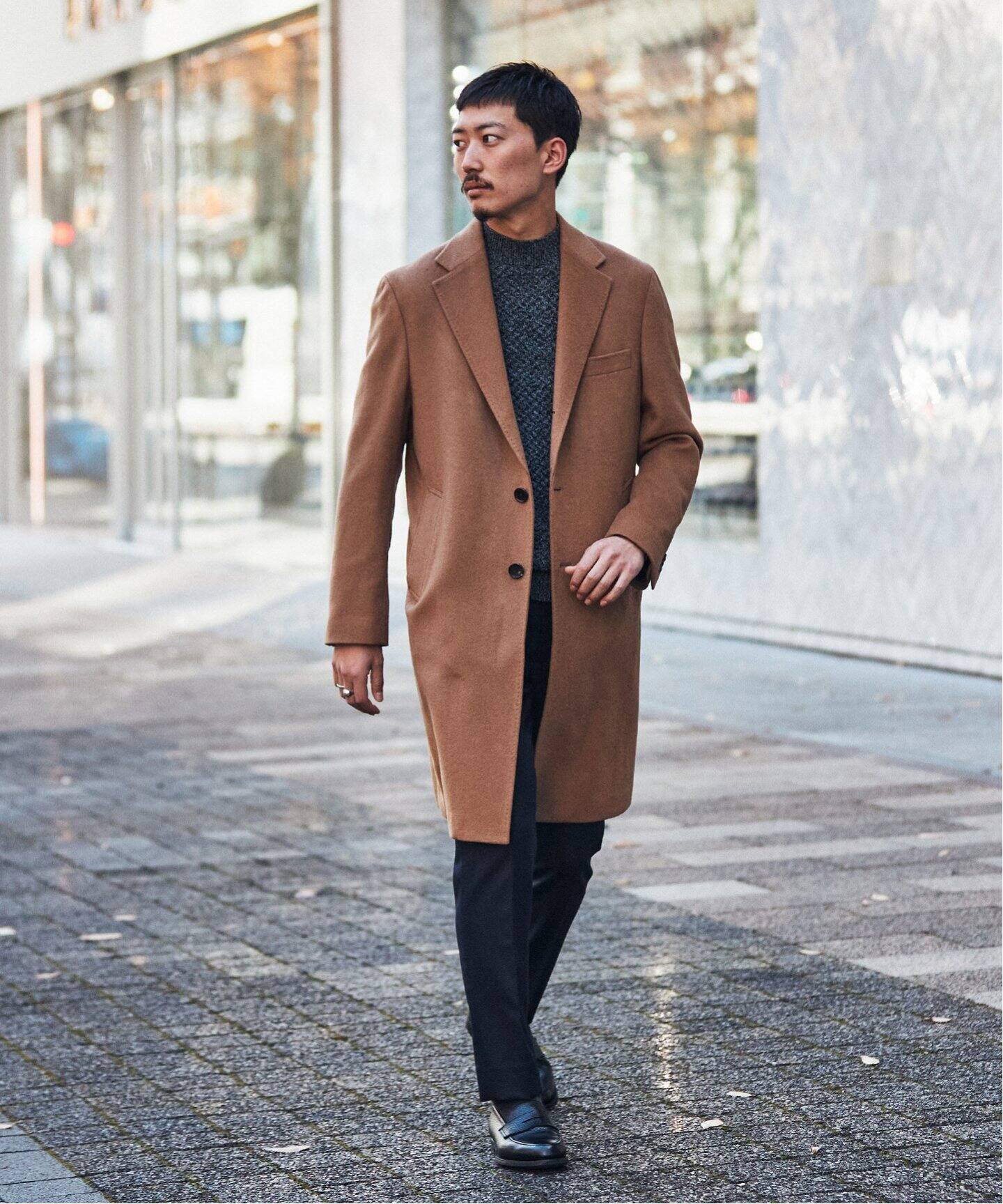 Super150s】チェスターコート【EDIFICE】