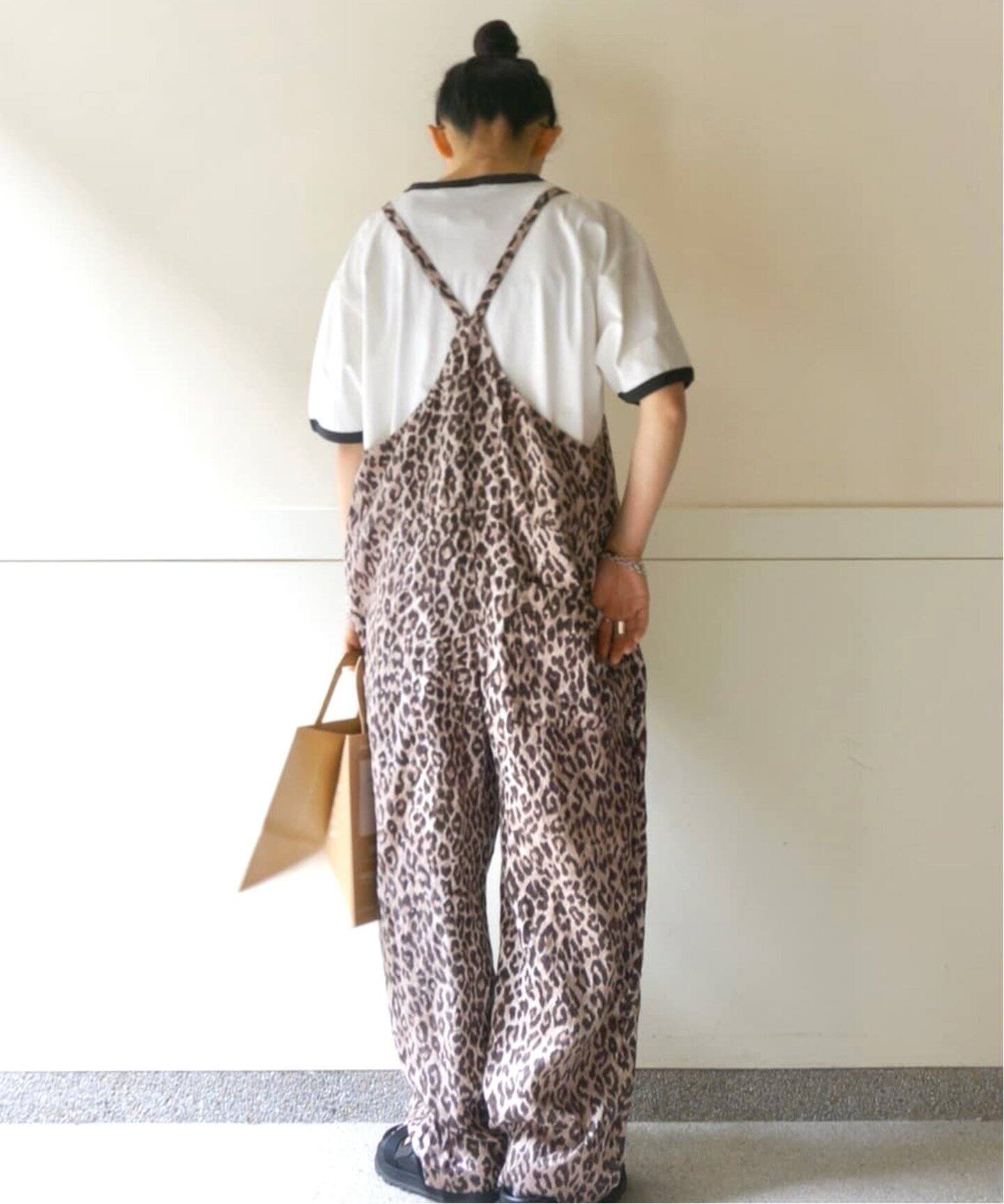 journal standard luxe レオパリネン キャミサロペ