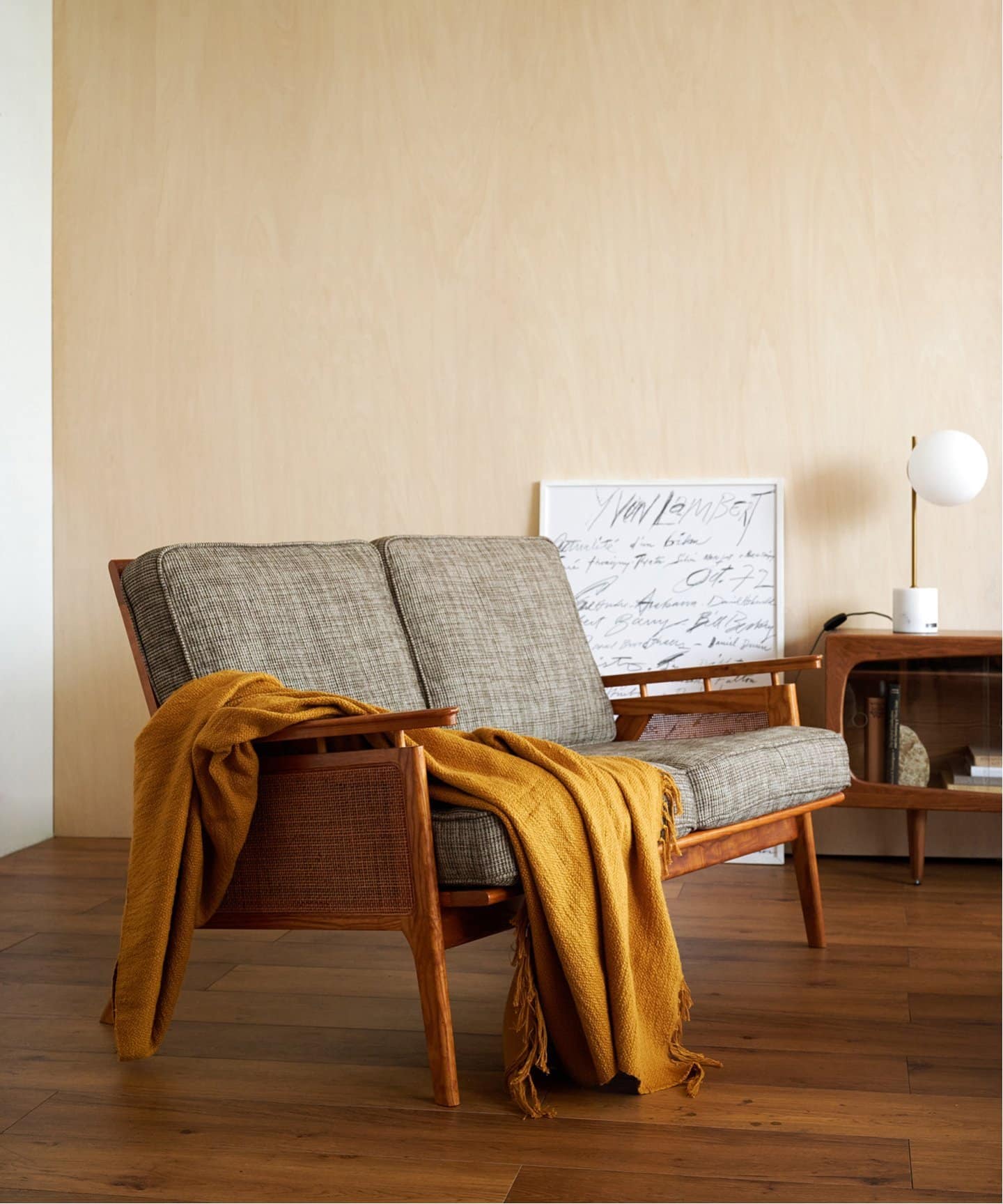 大型商品》WICKER SOFA 2P ウィッカーソファ（ソファ）｜ACME