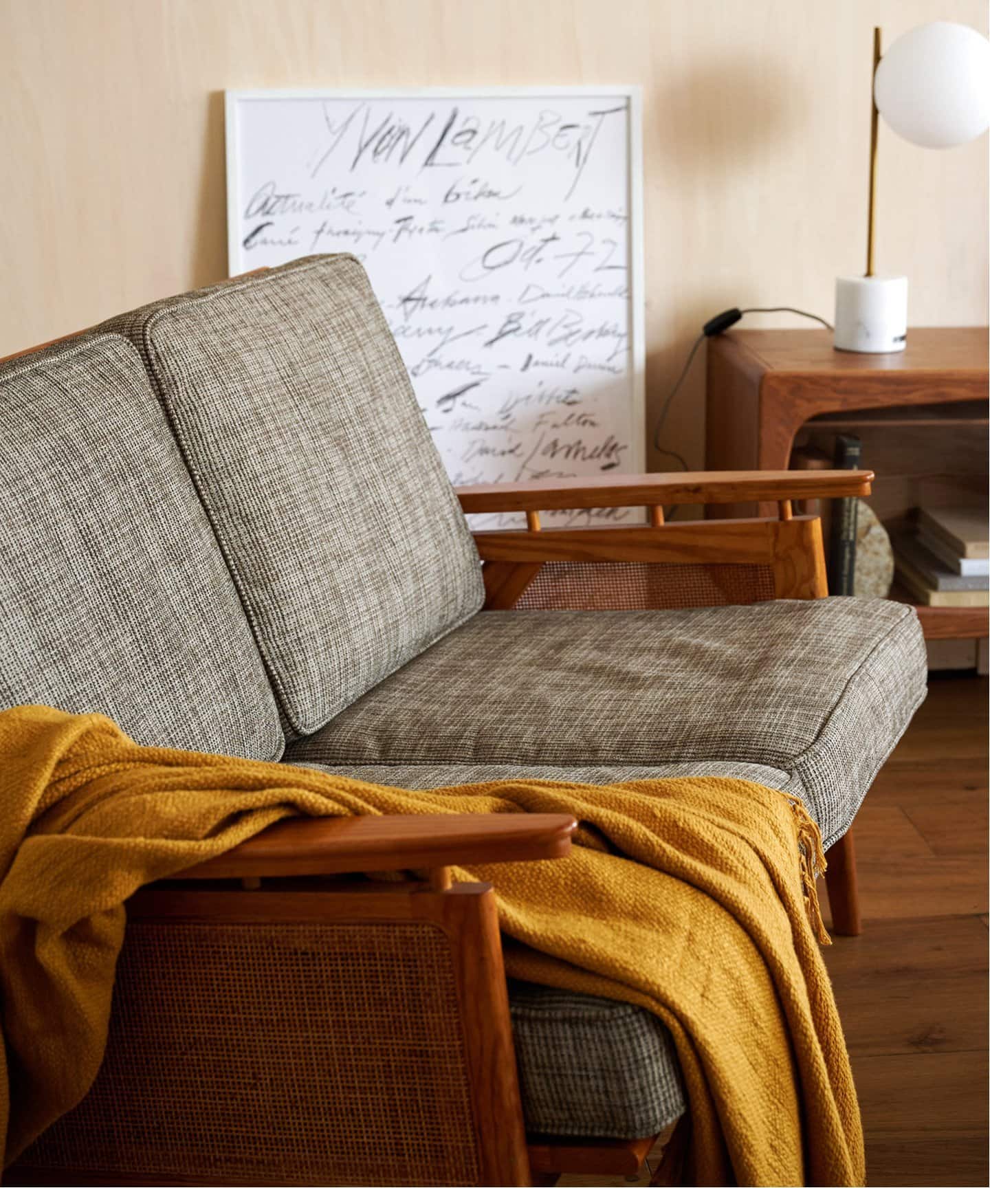 大型商品》WICKER SOFA 2P ウィッカーソファ（ソファ）｜ACME