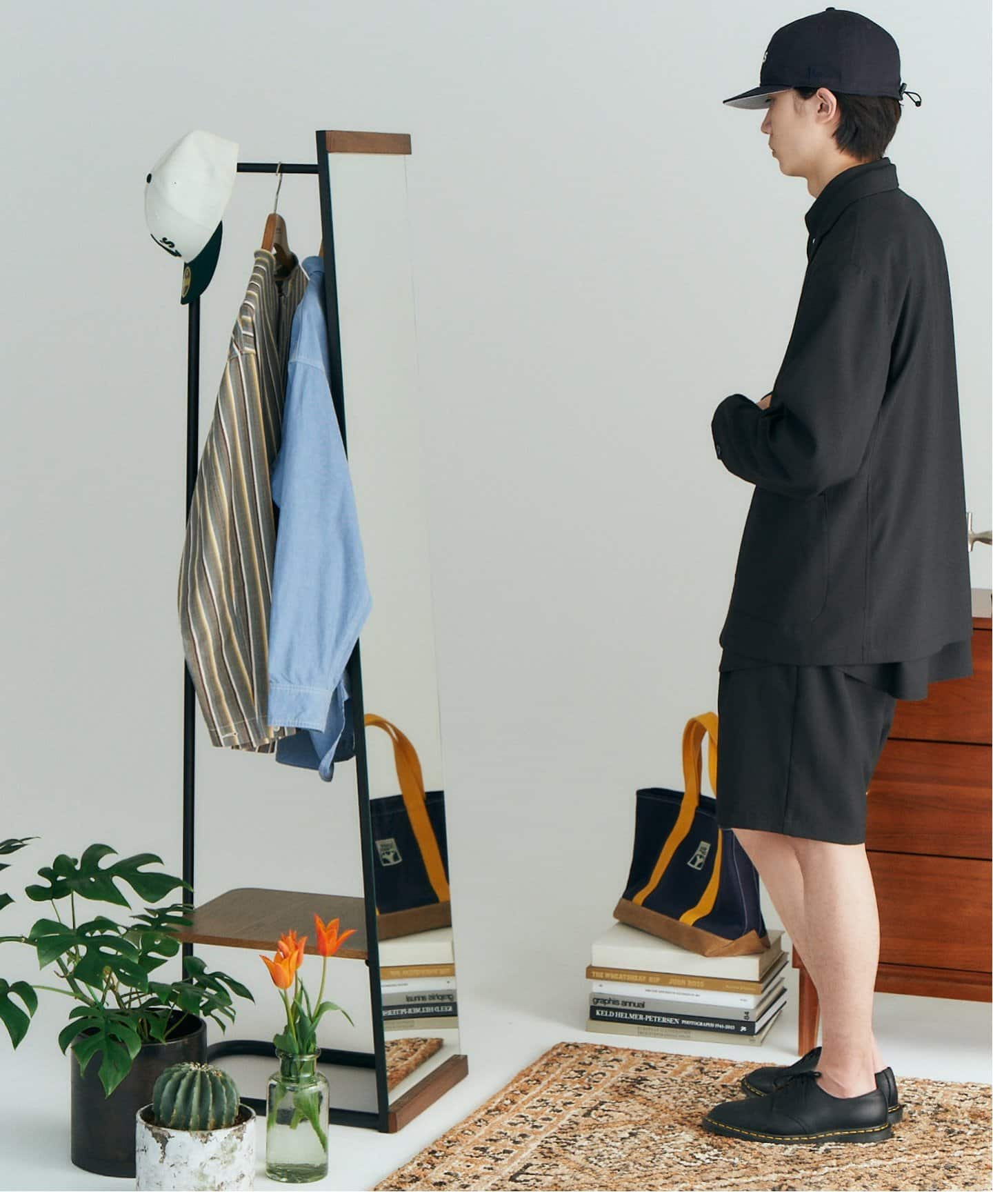 大型商品》PAXTON MIRROR HANGER パクストン ミラー ハンガー（ミラー