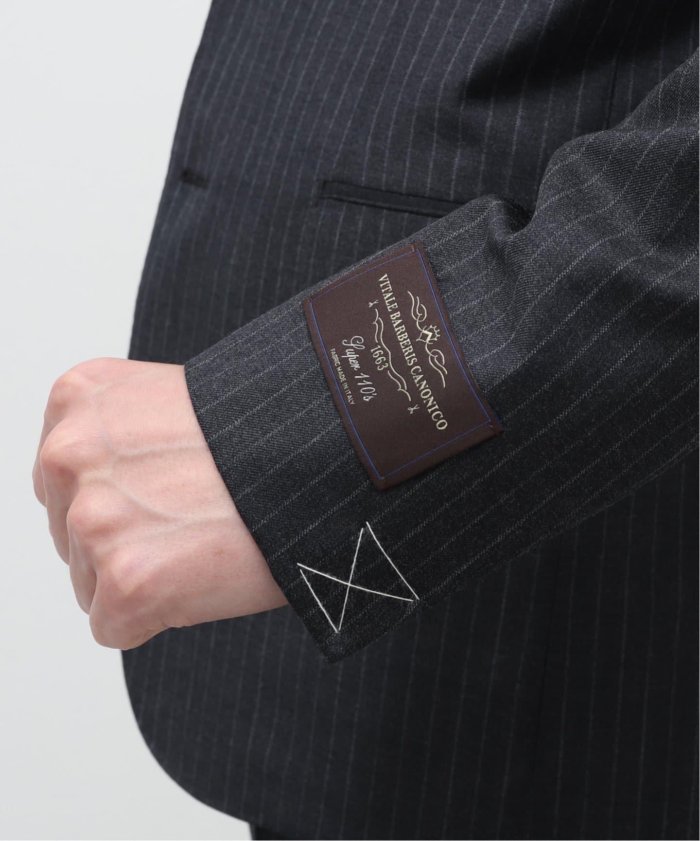 CANONICO / カノニコ】CFT 3ボタン ストライプ（スーツ・セットアップ