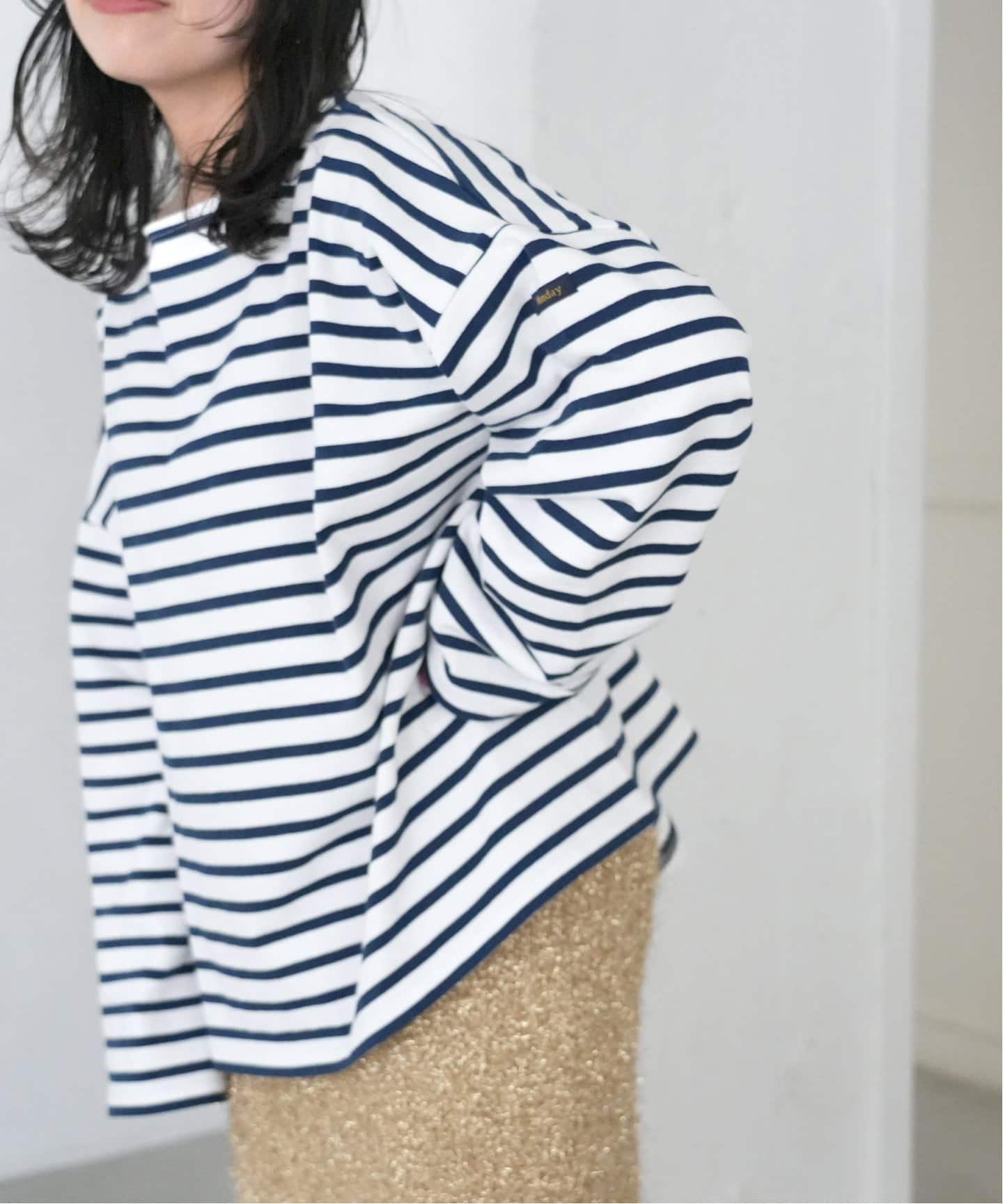 徹底解説！】Leminor For SLOBE every day big border tops｜SLOBE