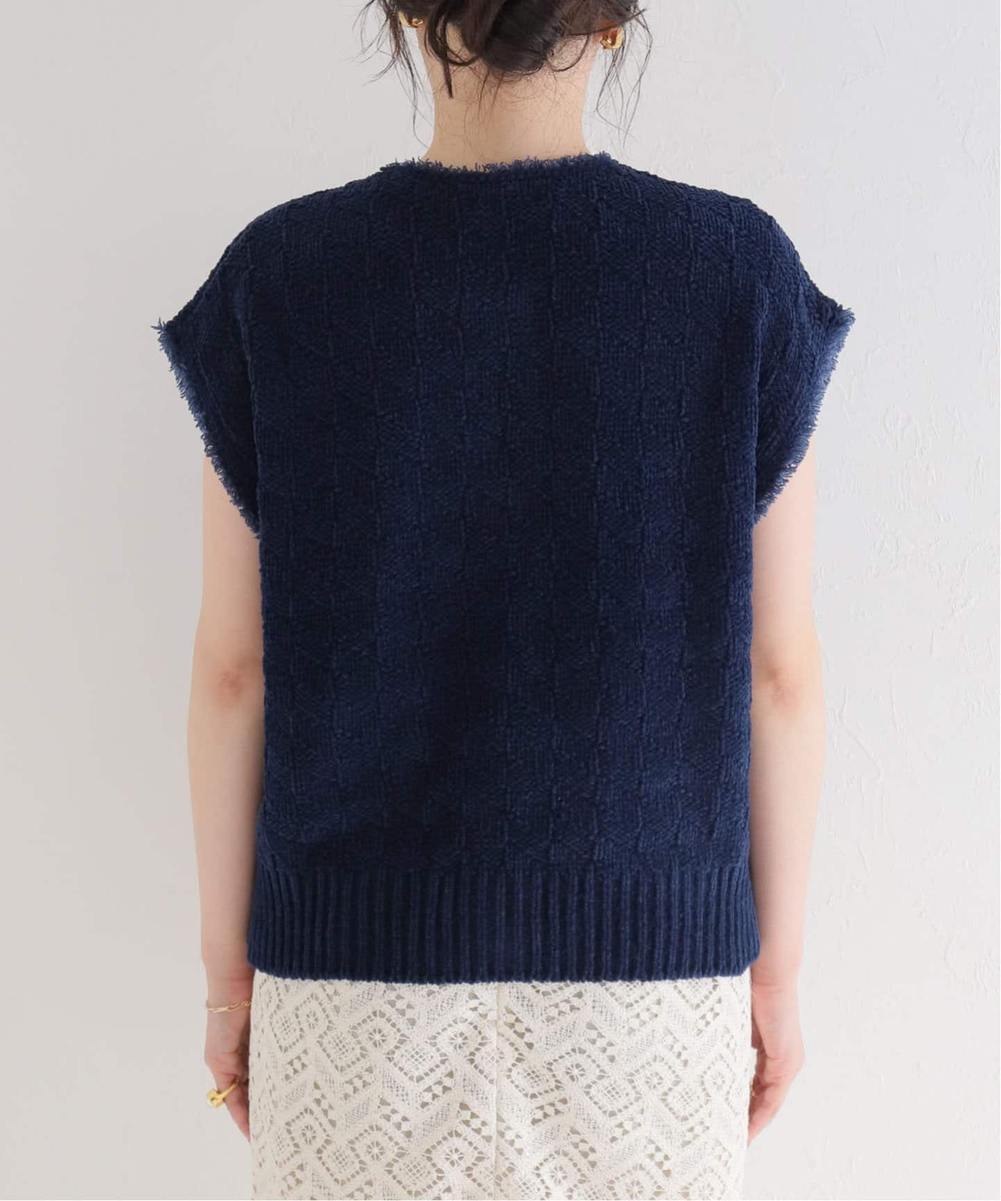 モールツイードニットベスト（ニット／セーター）｜IENA（イエナ）の