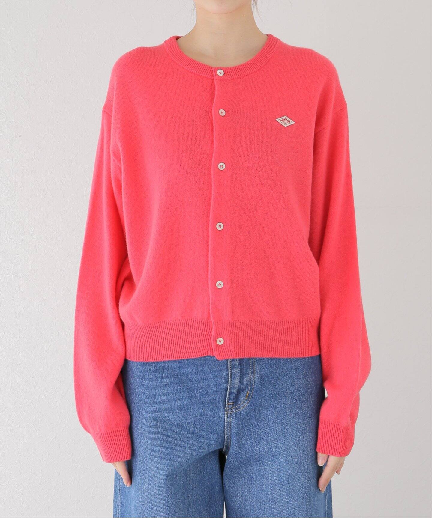 DANTON/ダントン】LAMS WOOL C/N カーディガン（カーディガン）｜SLOBE