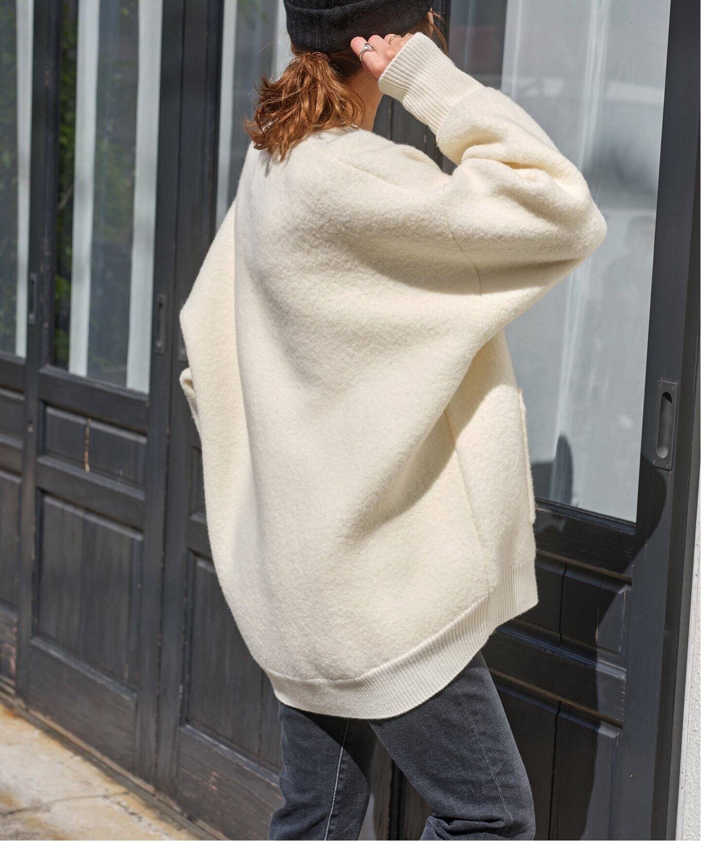 ブークレダブルフェイス カーディガン（カーディガン）｜Spick and