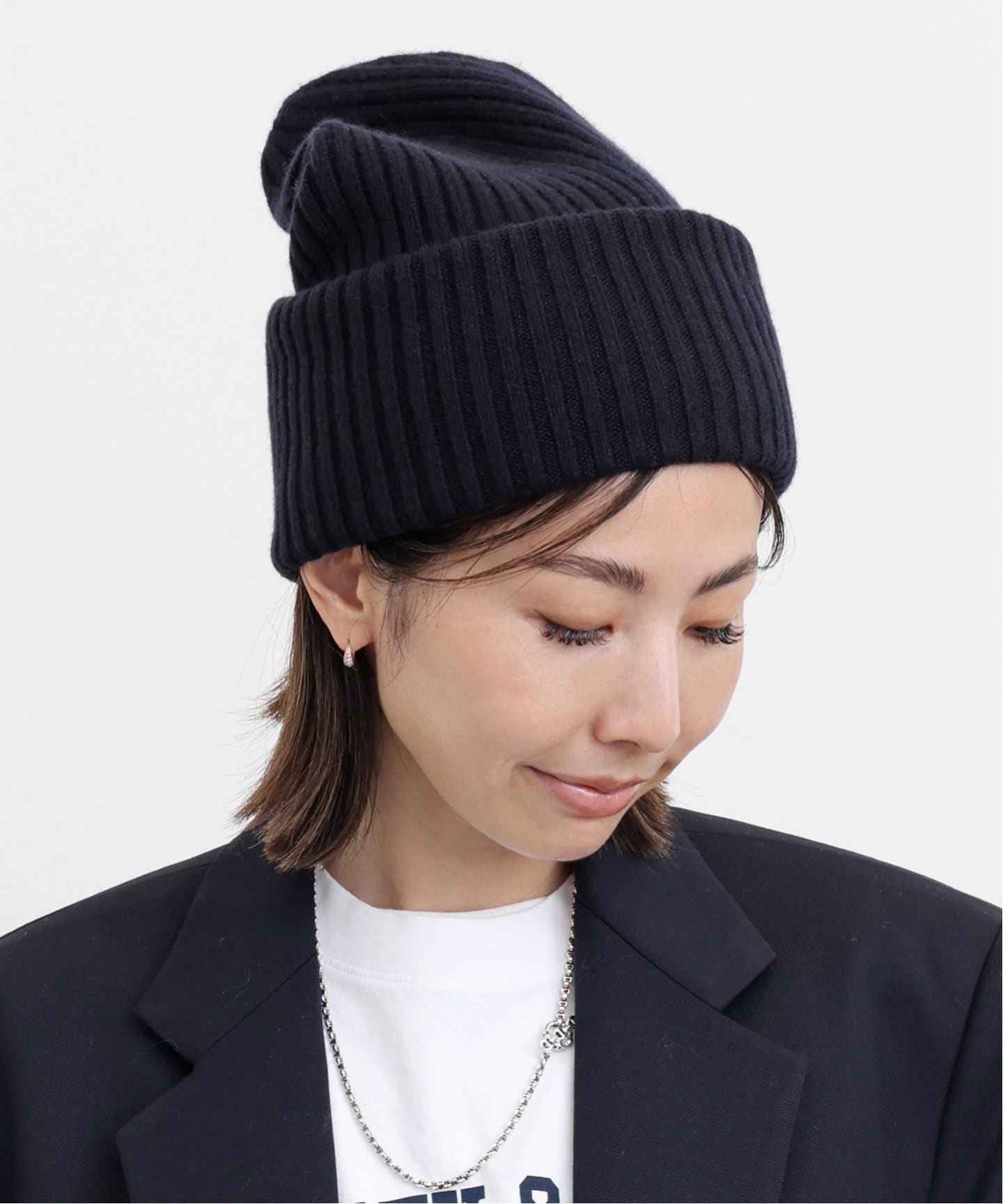 Cashmere Knit Cap（ニットキャップ・ビーニー）｜L'Appartement