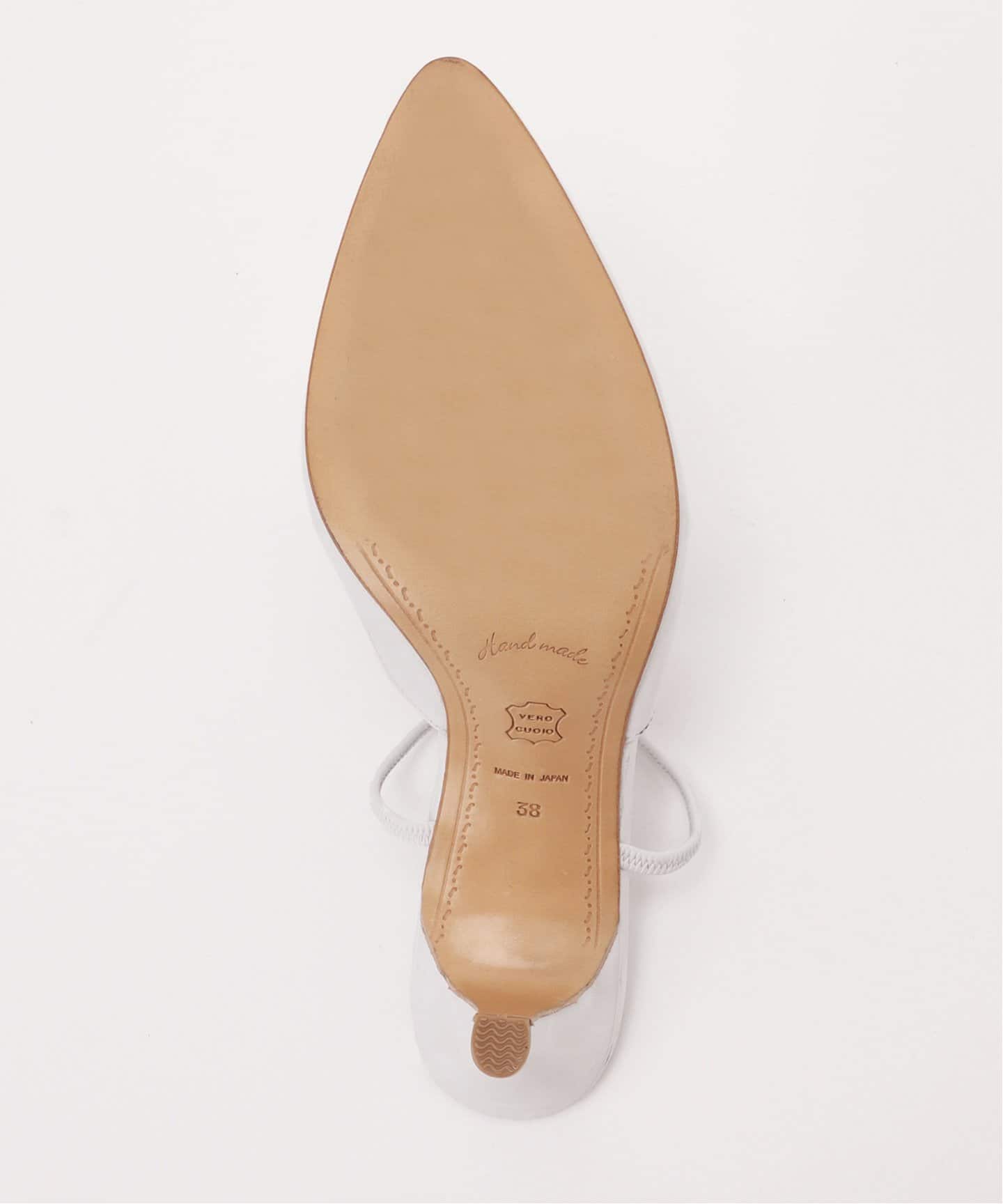 abc ポインテッドトゥ ミュール（ホワイト）（その他シューズ）｜EDIT