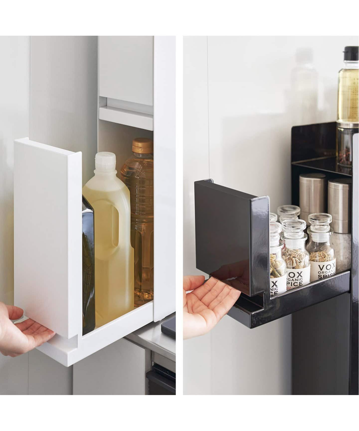 WEB限定予約》【tower/タワー】隠せる調味料ラック 2段（食器