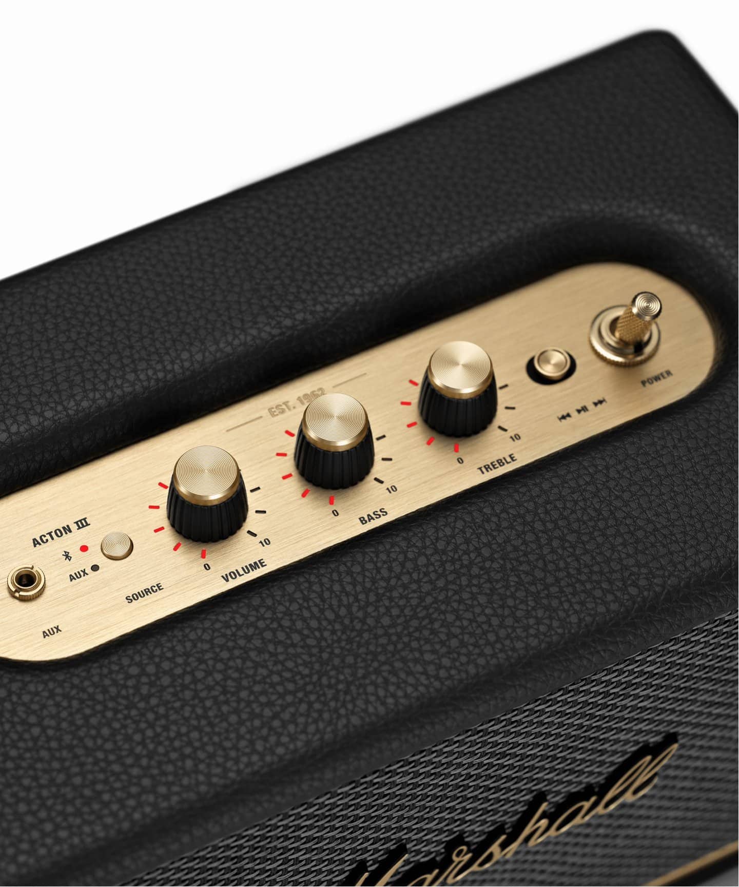 ☆【Marshall/マーシャル】Acton 3 Bluetooth Black スピーカー（家電