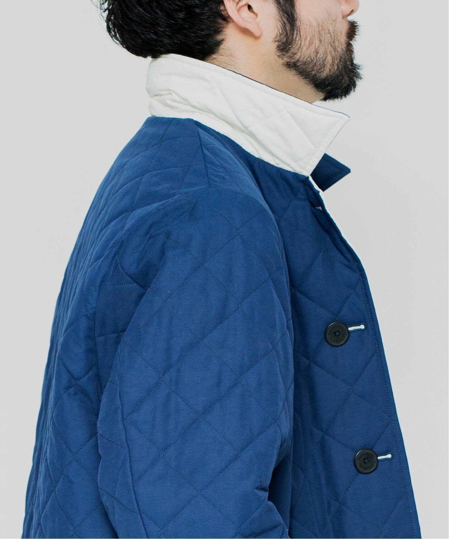 LAVENHAM / ラベンハム】別注 リバーシブル ジャケット（中綿