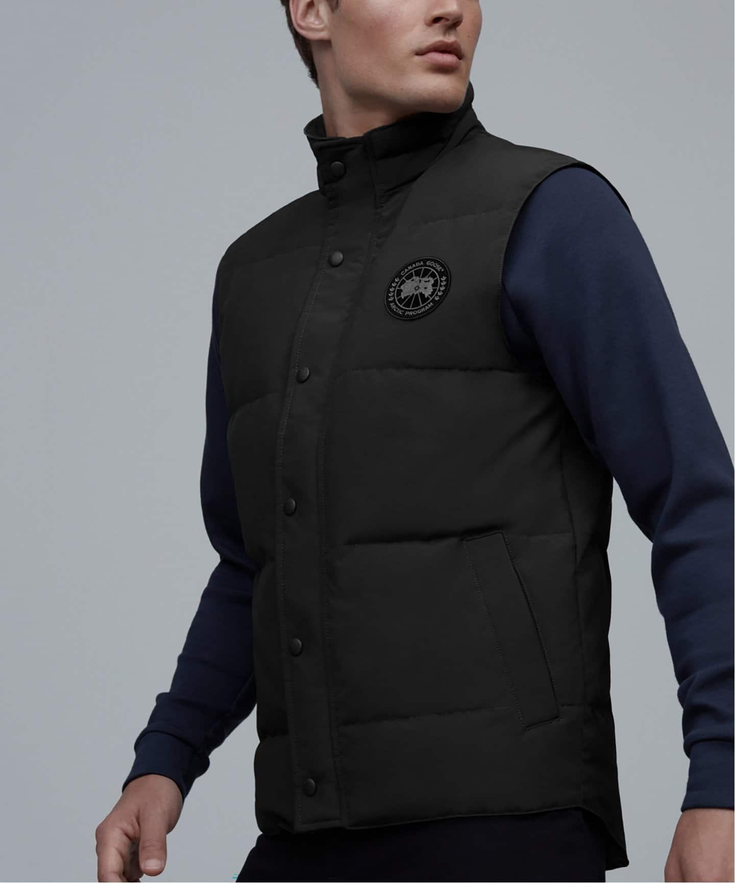 CANADA GOOSE (カナダグース) GARSON VEST BLACK LABEL（ダウン・中綿