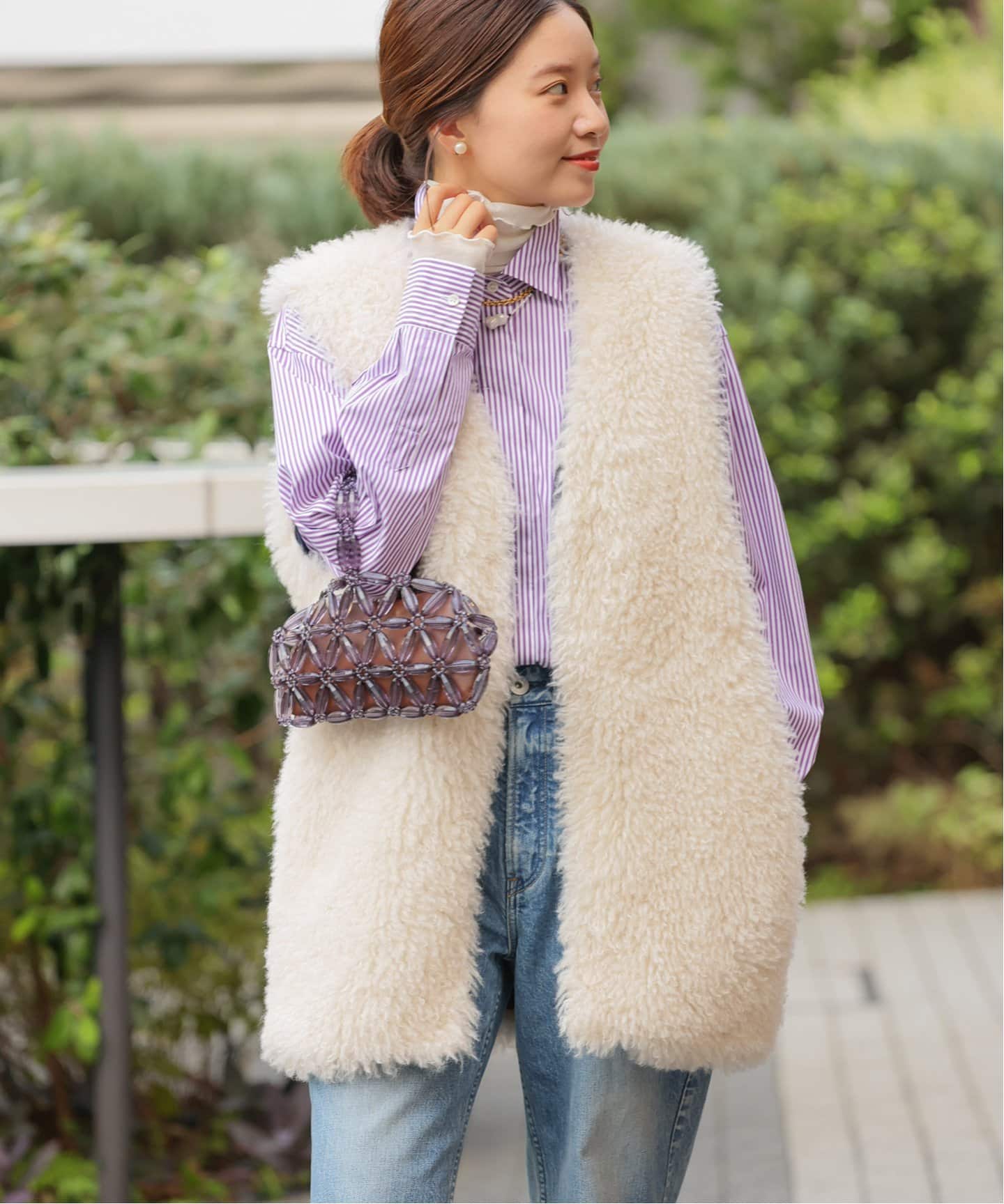 追加》カーリーファージレ（ベスト）｜IENA（イエナ）の通販