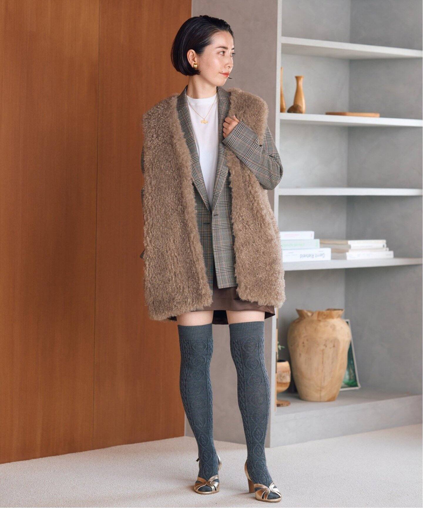 追加》カーリーファージレ（ベスト）｜IENA（イエナ）の通販