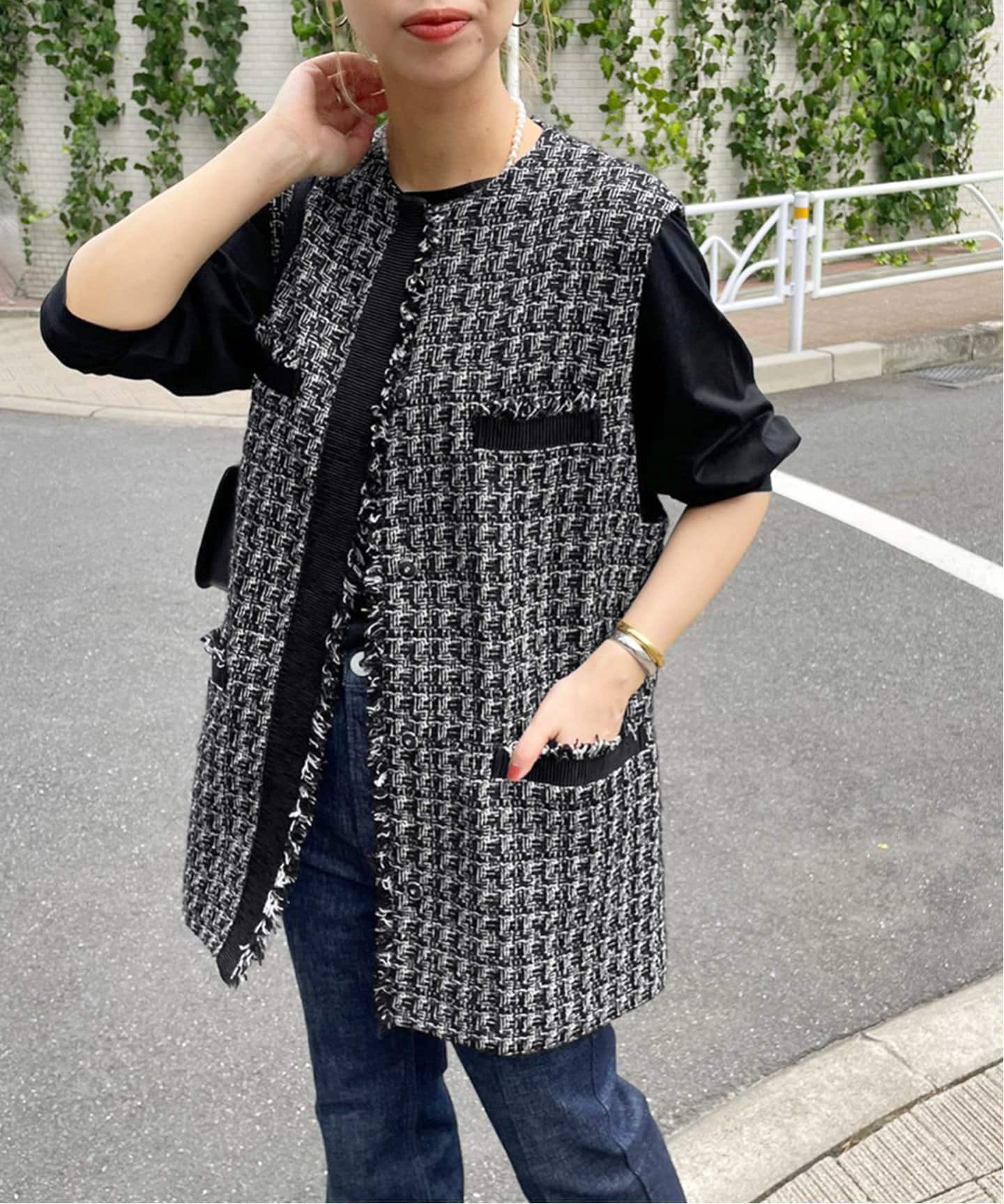 GILET STYLE｜秋らしさはジレ＆ベストで先取りできる！｜VERMEIL par