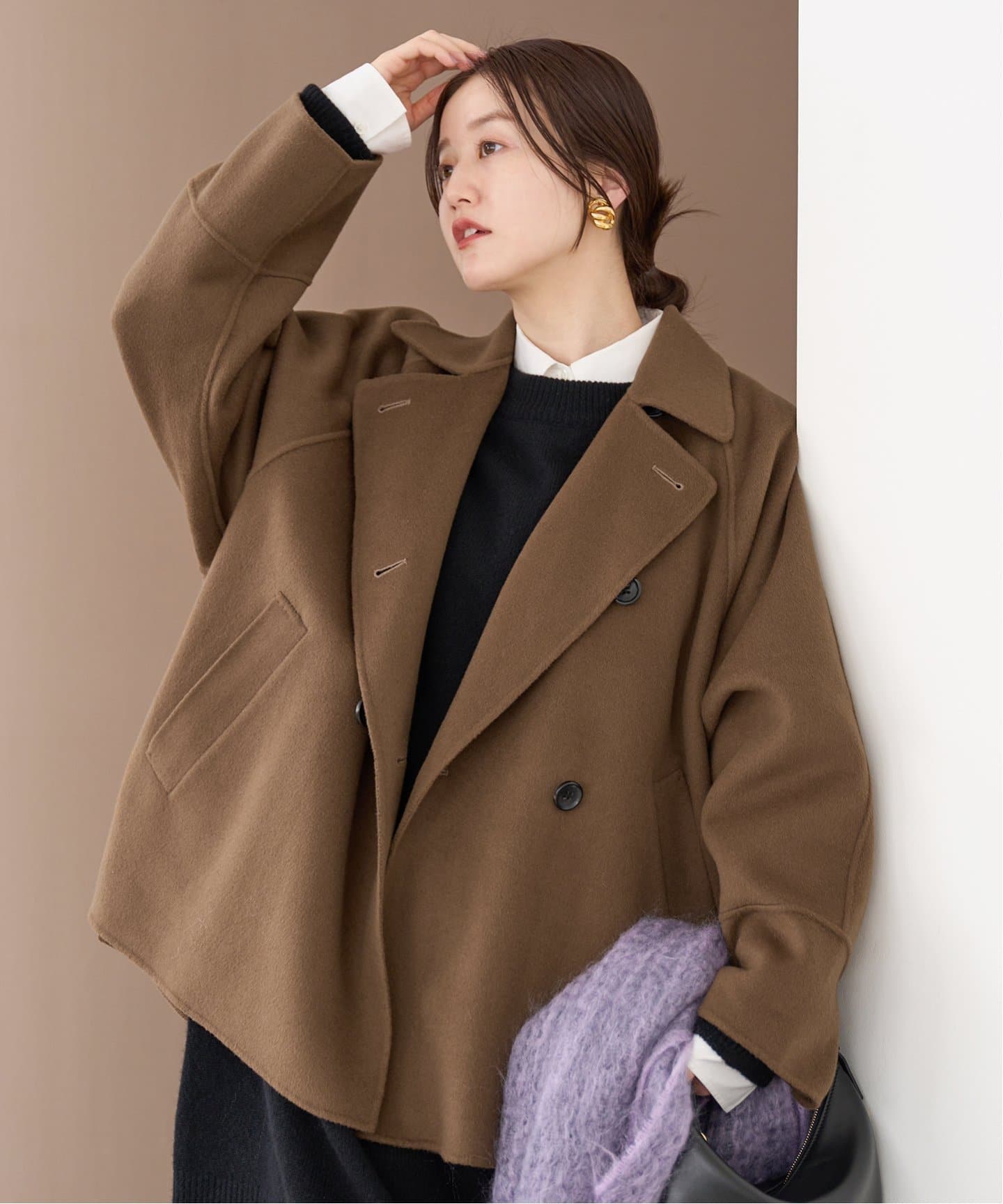 追加2》スーパー160ダブルフェイス ショートコート（その他ブルゾン