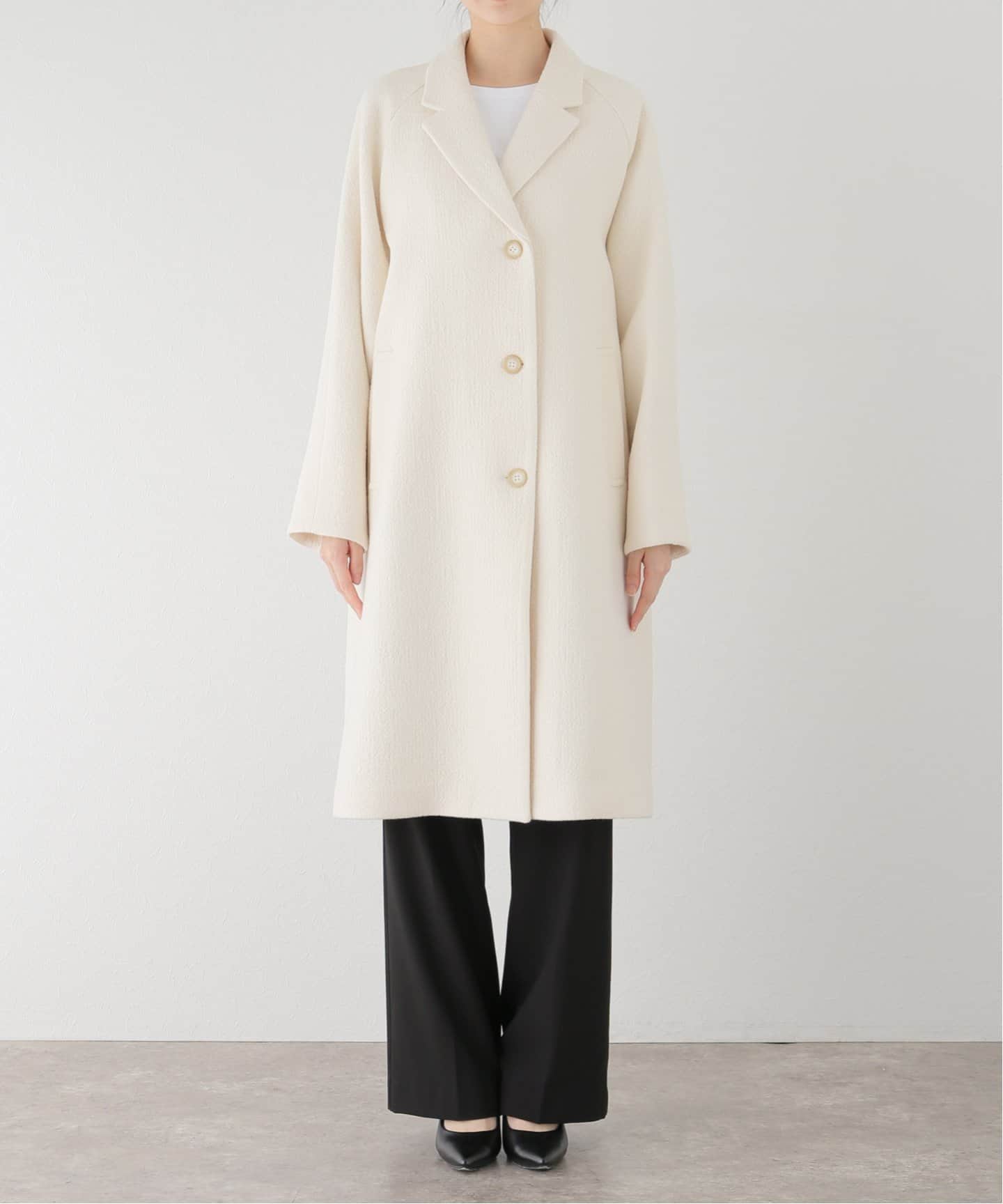 ウールロングコート（その他ブルゾン／アウター）｜FRAMeWORK