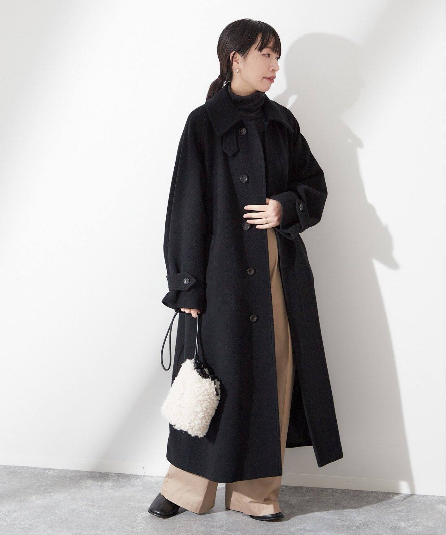 追加2》モッサ/チドリバルカラーコート（ステンカラーコート