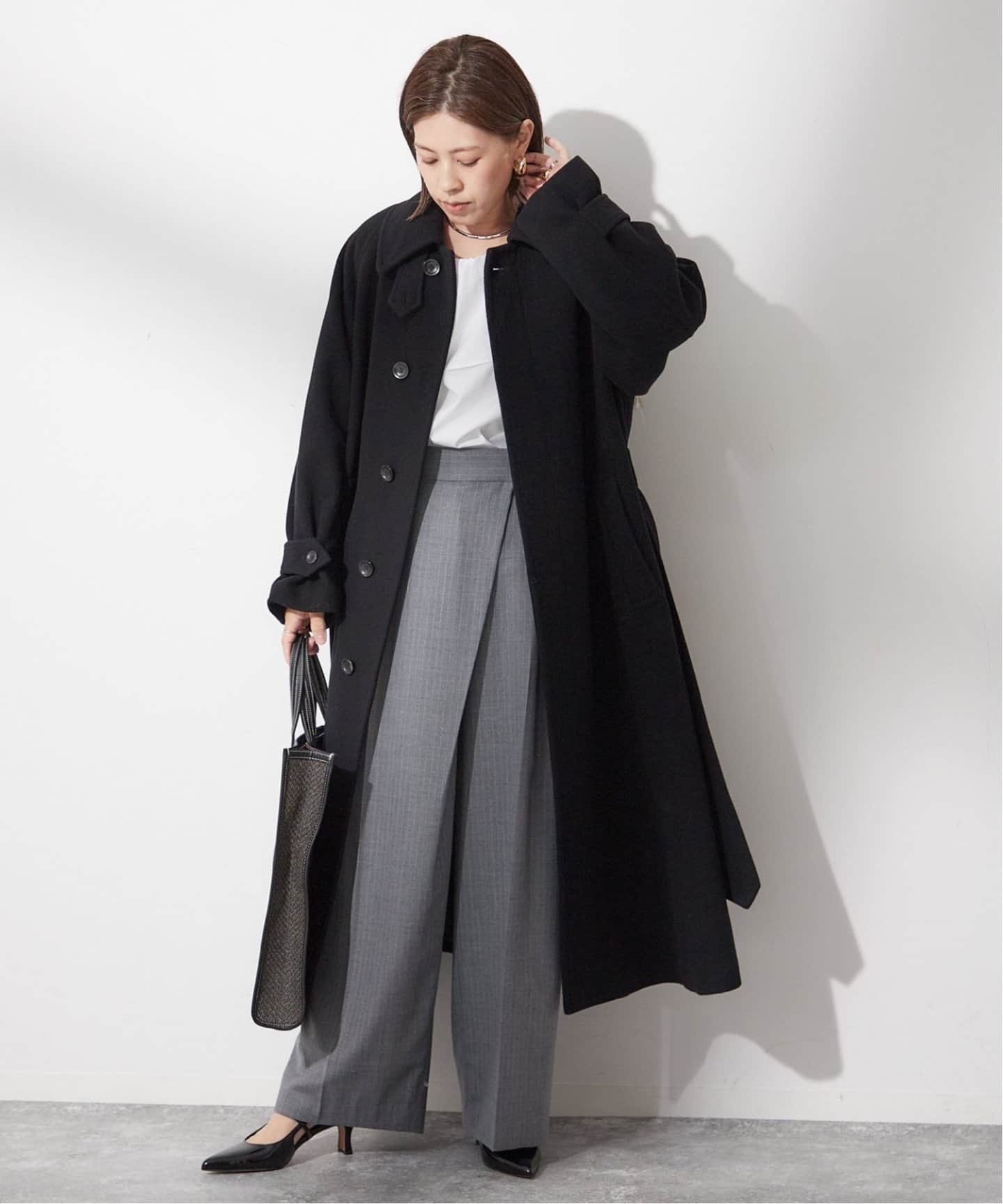 追加2》モッサ/チドリバルカラーコート（ステンカラーコート