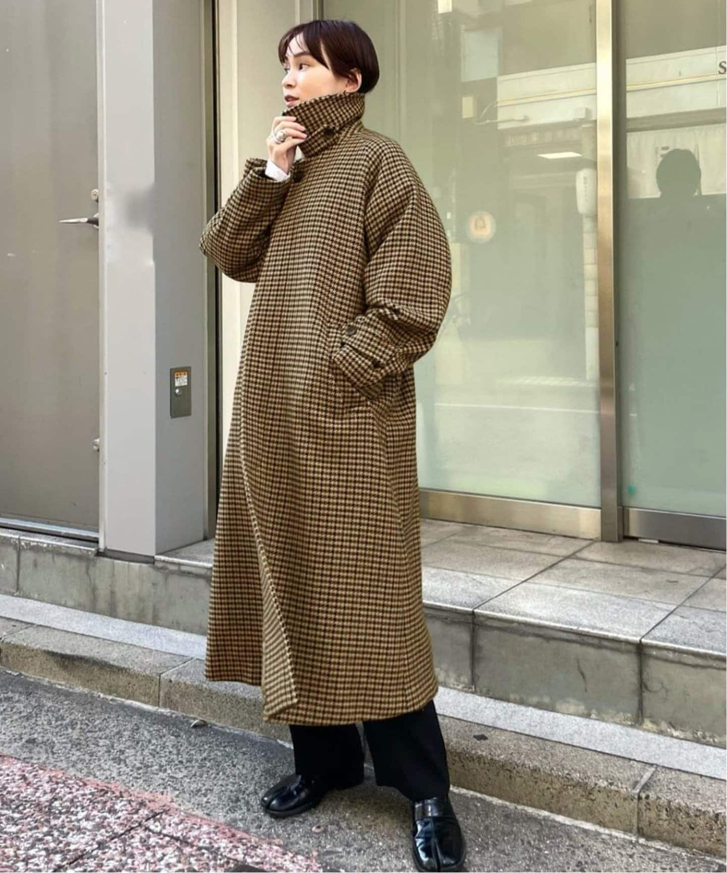 追加2》モッサ/チドリバルカラーコート（ステンカラーコート