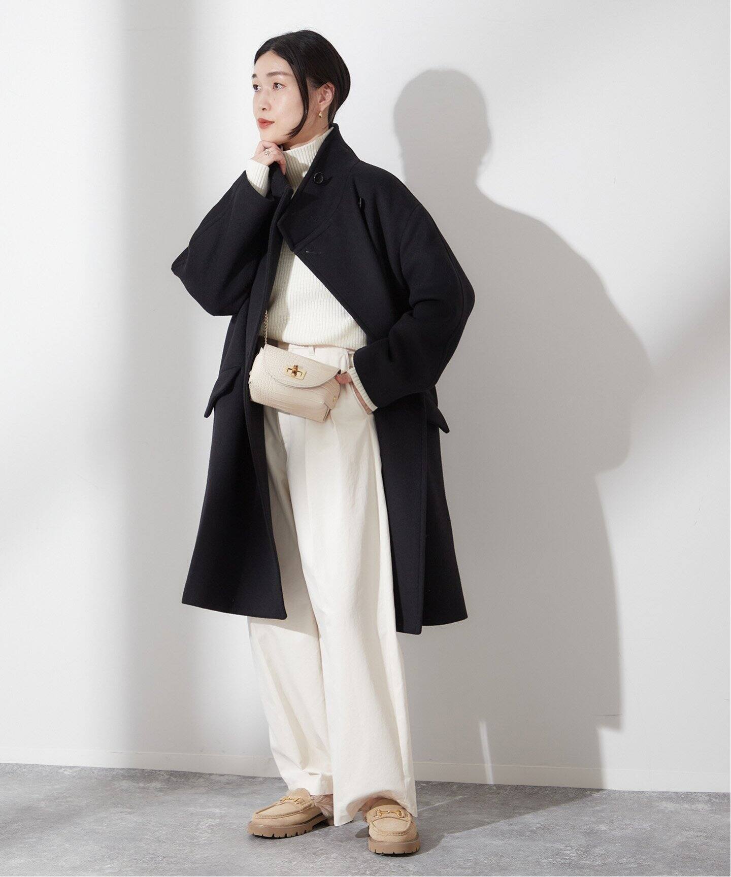 追加》MANTECOトップビーバースタンドコート（その他ブルゾン