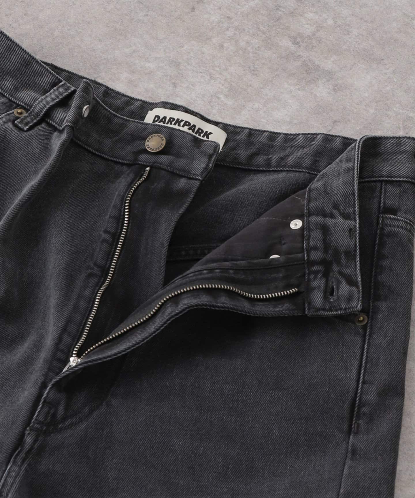 DARKPARK/ダークパーク】 INES USED BLACK デニム（デニムパンツ