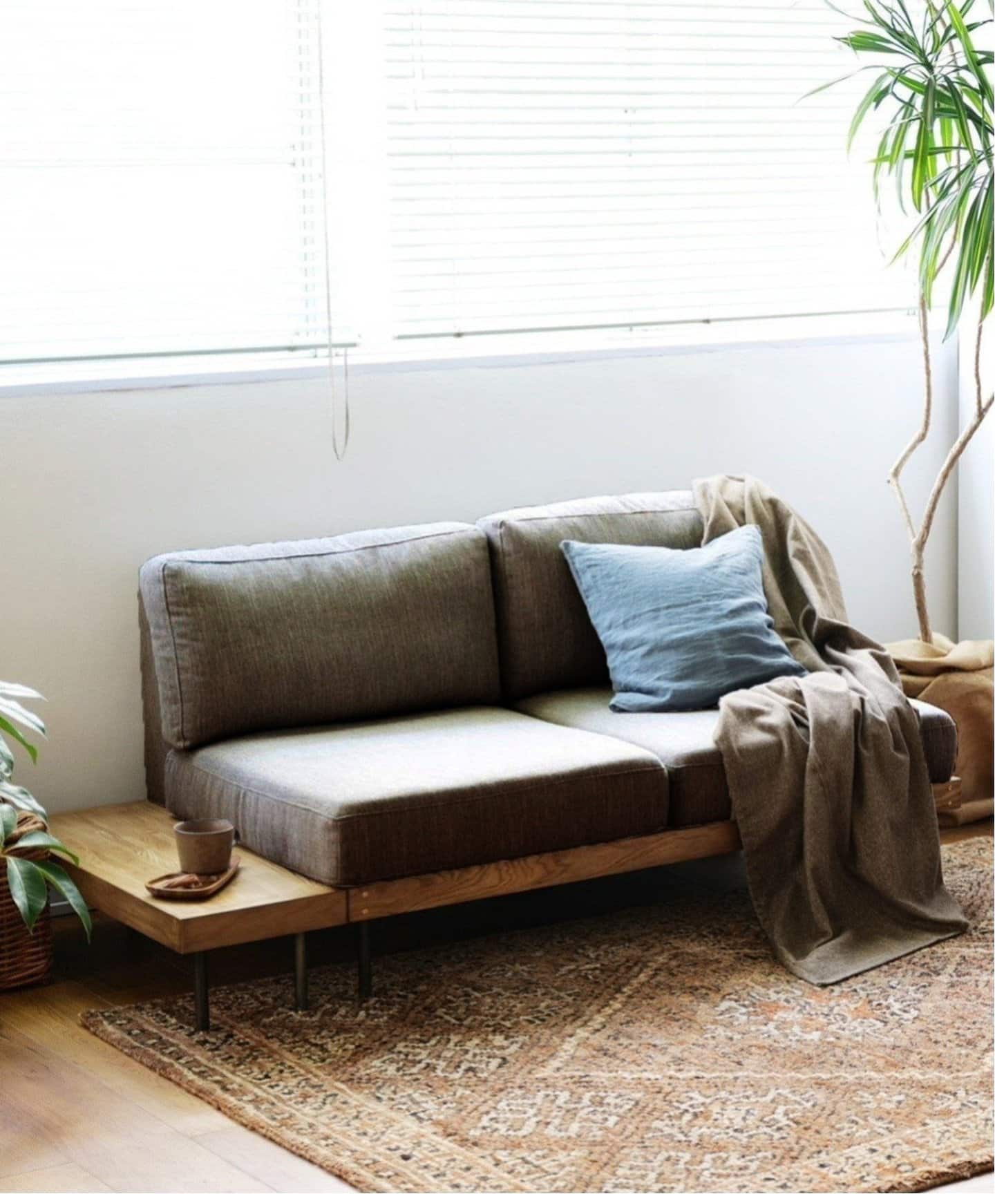 ふみ】ジャーナルスタンダードファニチャーLILLEソファ2人掛けソファ