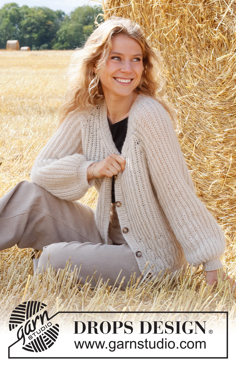 Full Moon Festival Jacket / DROPS 223-16 - Free knitting patterns