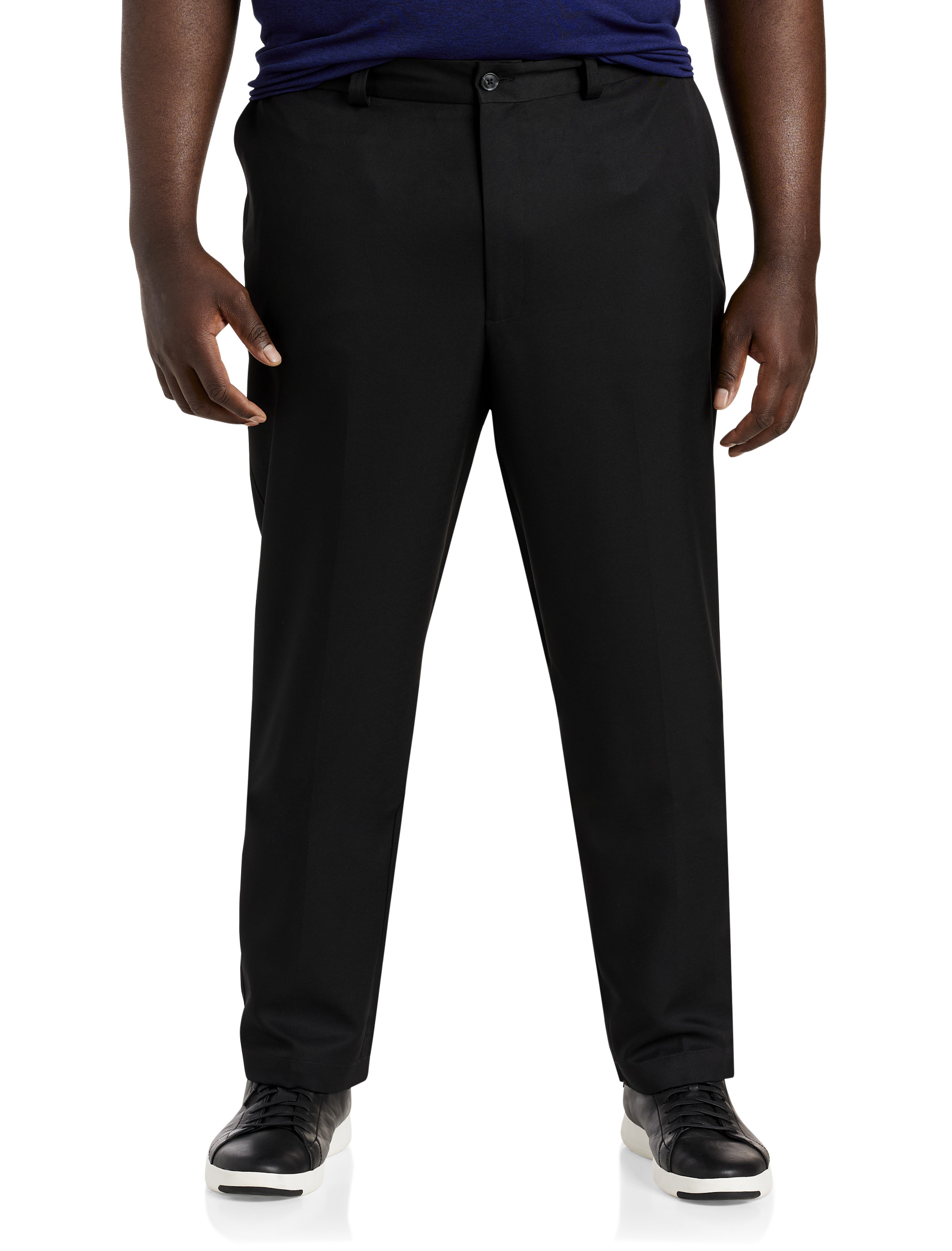 Big + Tall | Oak Hill Microfiber Waist-Relaxer Pants | DXL