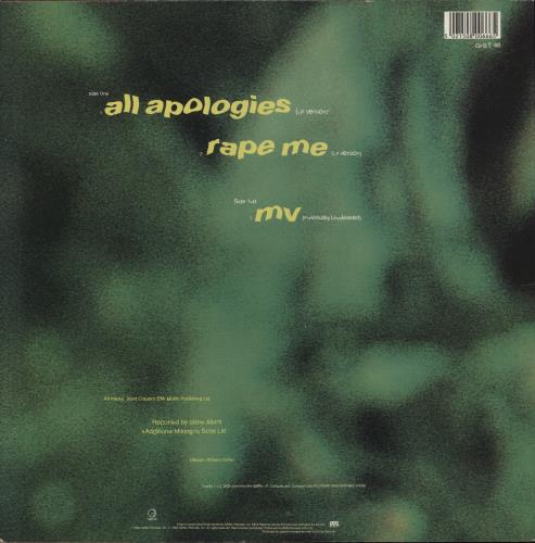 Nirvana (US) All Apologies + Art Prints + Mailing List Card UK 12