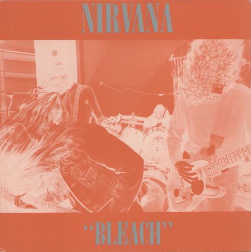 Nirvana (US) Bleach - Red Vinyl Australian vinyl LP album (LP