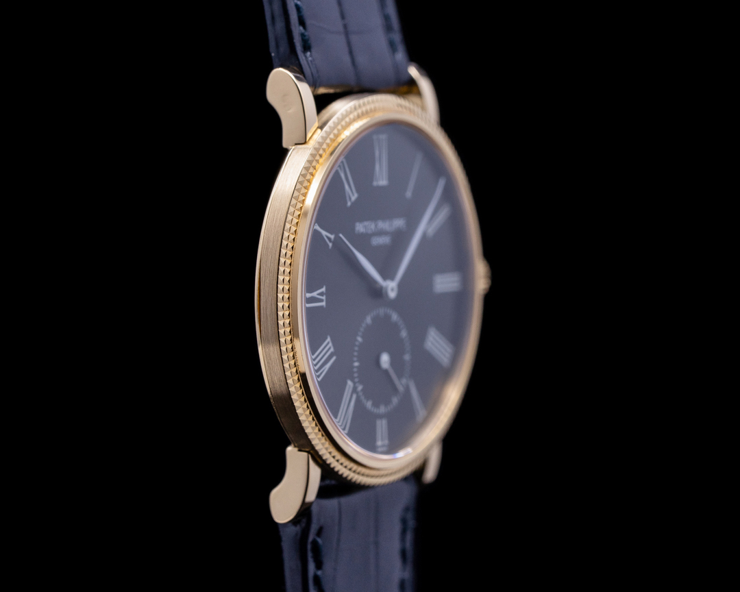 44881) Patek Philippe Calatrava 3919 18K Yellow Gold Rare Grey