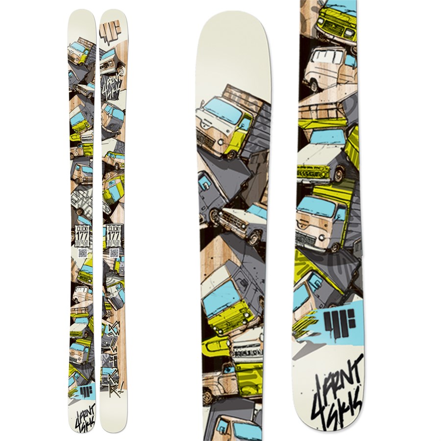 値下げ】4FRNT Click Skis 177cm Marker TCX12 値下げ】4FRNT Click