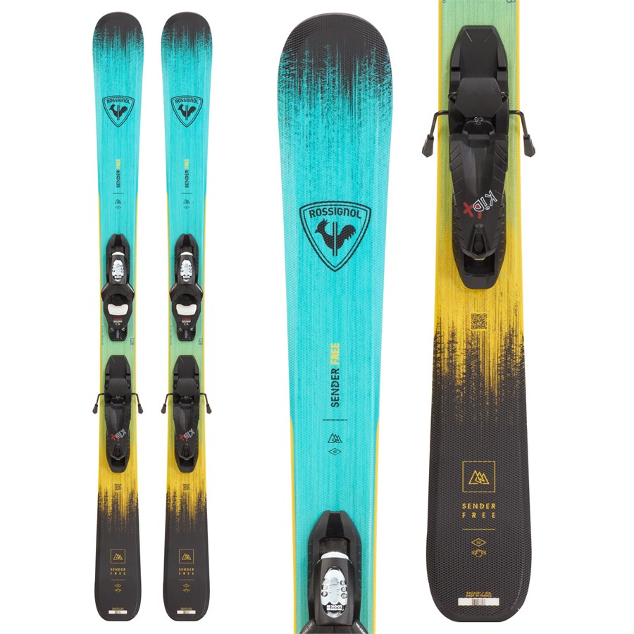 Rossignol Sender Free Jr Skis + Kid X 4 GW Bindings - Kids' 2026 | evo