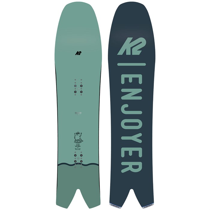 超美品 K2 COOLBEAN 138cm ショートファット パウダーボード K2 cool