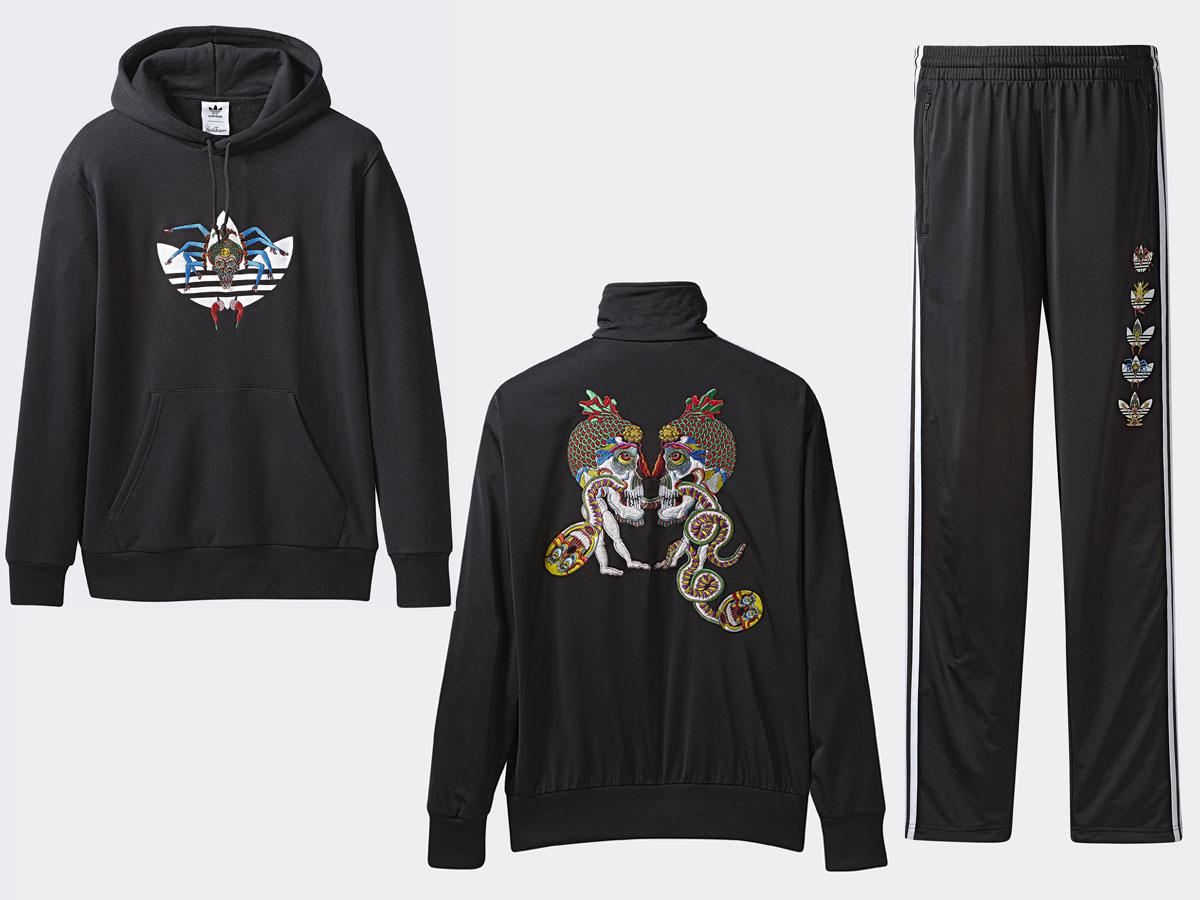 アディダス オリジナルス」が田名網敬一さんコレクション 原宿で先行