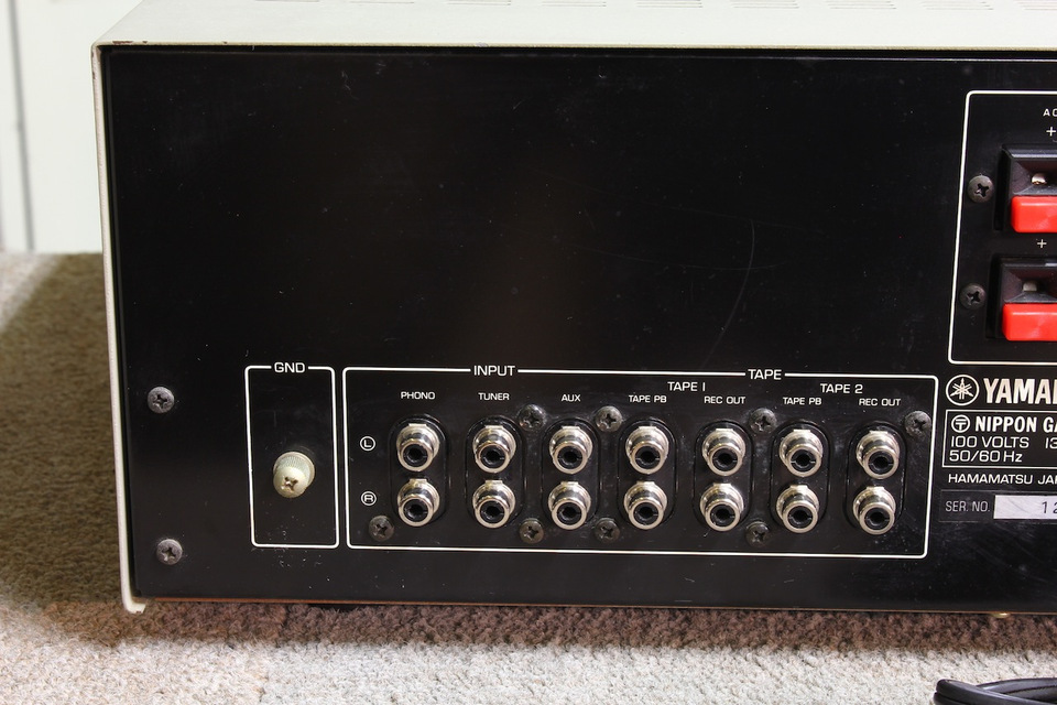 完動品】 YAMAHA ヤマハ プリメインアンプ CA-X11 (2092) 完動品