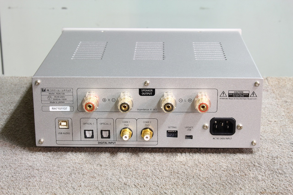 RDA-720 RASTEME - 中古オーディオ 高価買取・販売 ハイファイ堂