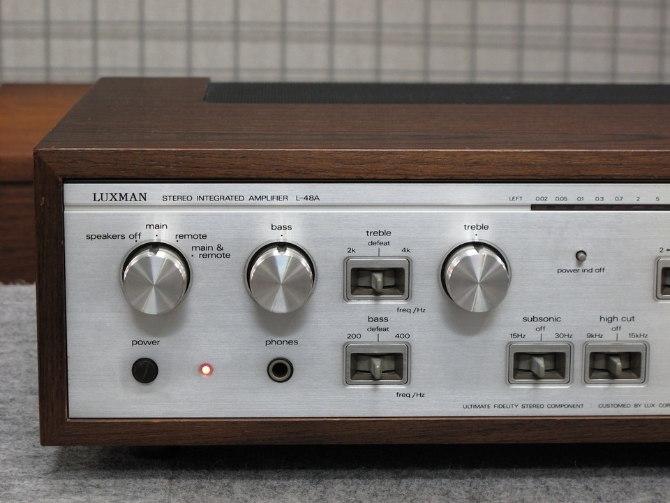 L-48A LUXMAN - 中古オーディオ 高価買取・販売 ハイファイ堂