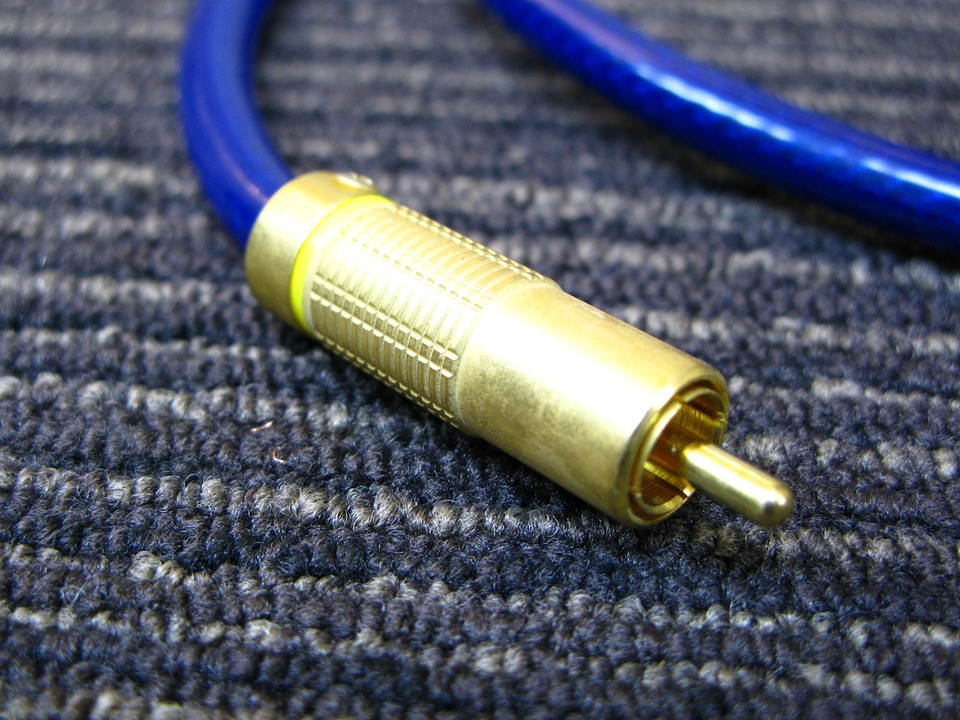 7-nines Pure copper Hi-Visual Digital coaxial Cable/1.0m ortofon