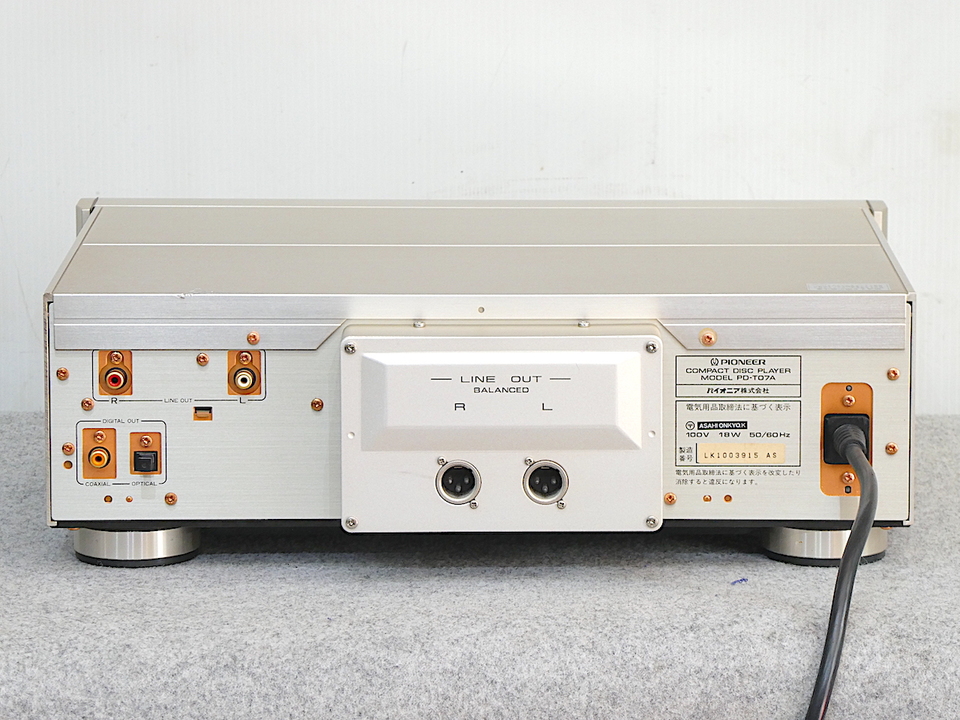 PD-T07A pioneer - 中古オーディオ 高価買取・販売 ハイファイ堂