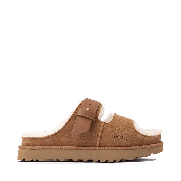Womens UGG® Greenport Strap Slide Sandal - Chestnut | Journeys