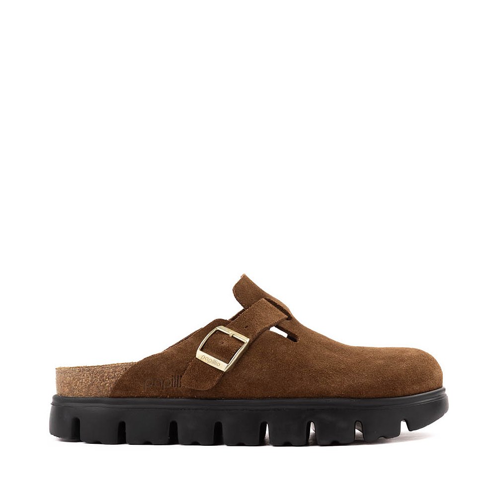 Womens Papillio by Birkenstock® Boston Chunky Sandal - Dark Tea