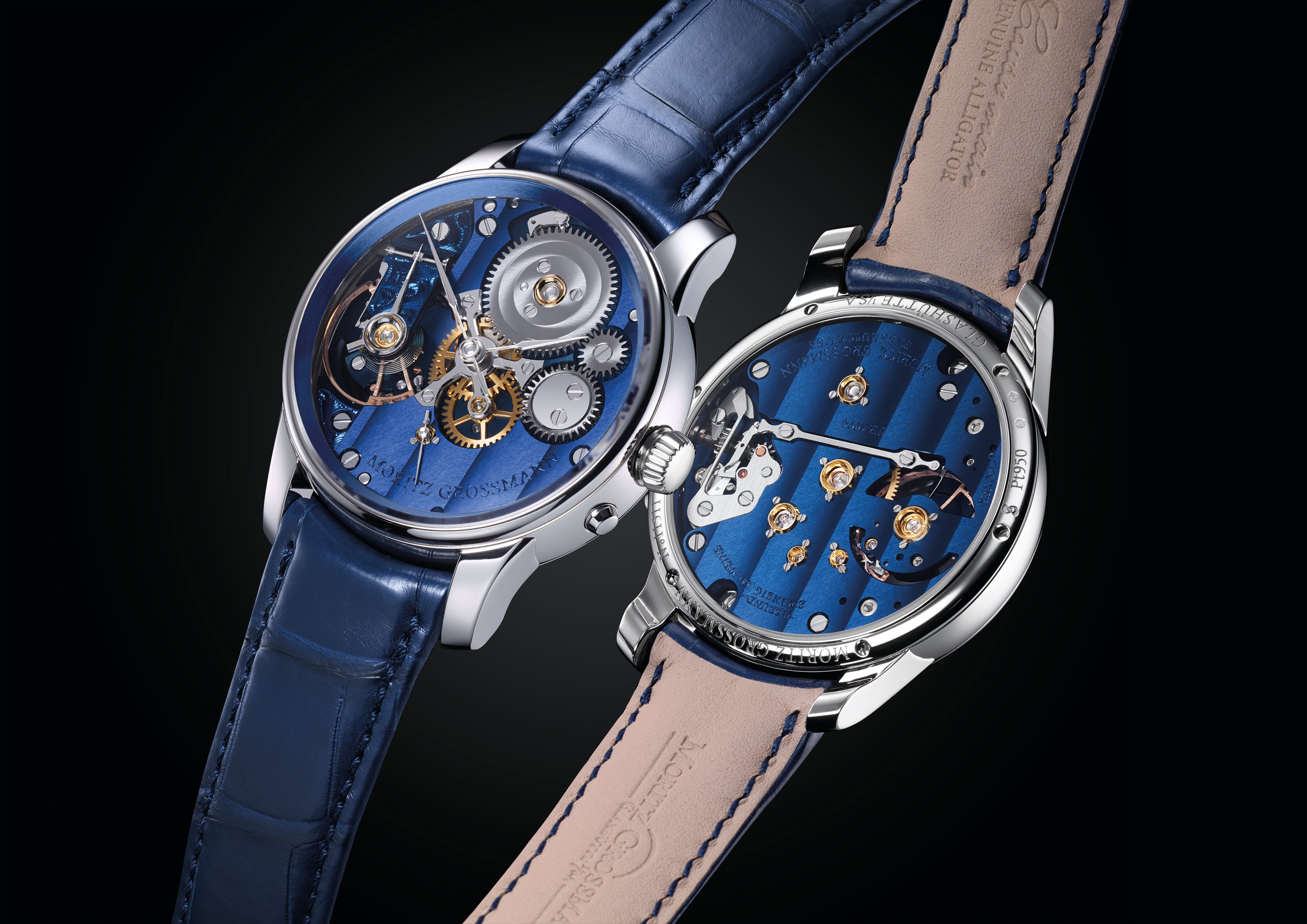 インデックスも目盛りもない、モリッツ・グロスマンの鮮やかな限定