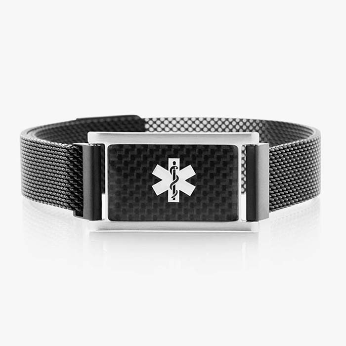 Urban Stingray Magnetic Medical ID Bracelet | Lauren's Hope
