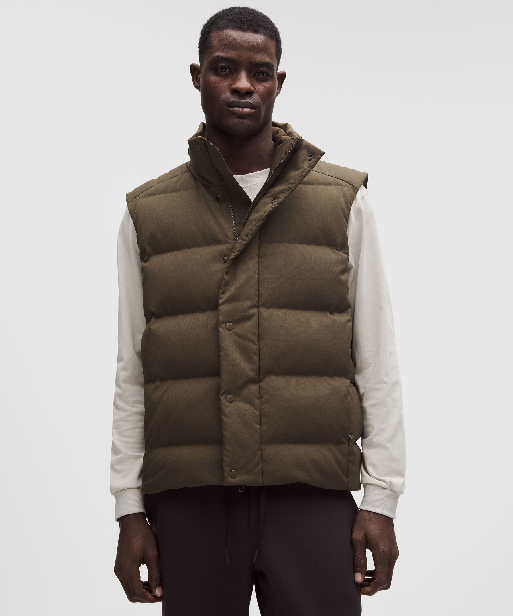 Wunder Puff 600-Down-Fill Vest *Tech Canvas | Men's Coats
