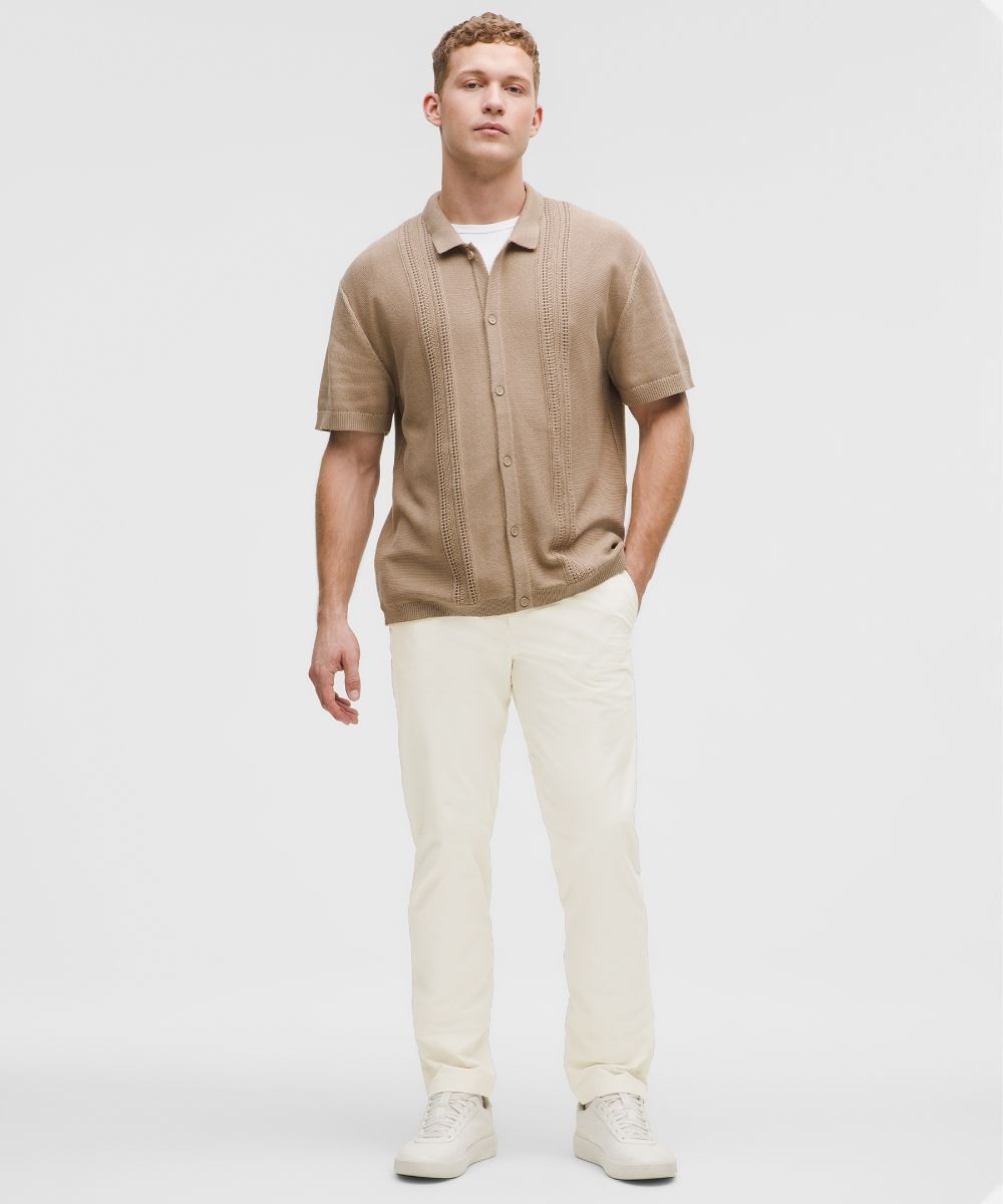 ABC クラシックフィットトラウザー 34インチL *ストレッチコットン