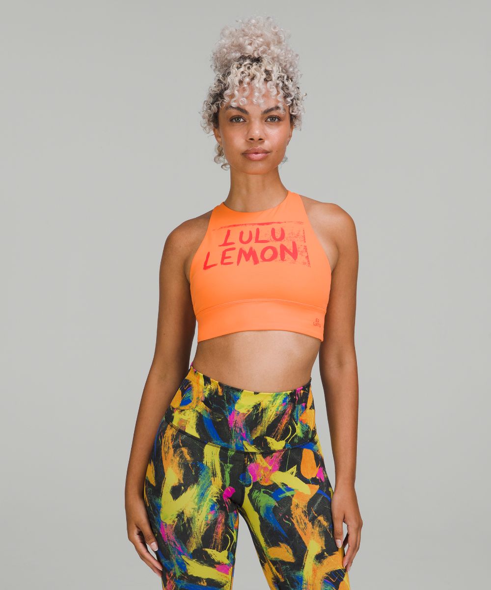 lululemon Energy High-Neck Longline Bra *Ed Curtis Medium Support