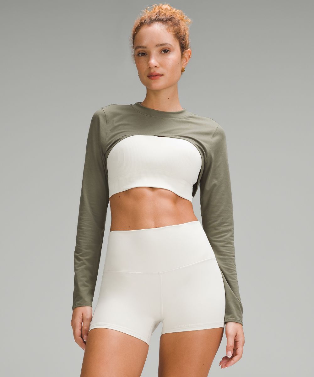 長袖クルーネックシュラグ | パーカー＆トレーナー | Lululemon JP