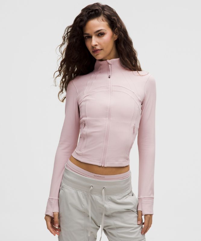 Define Cropped Jacket *Ribbed Nulu | Lululemon AU